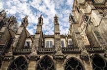 La catedral gótica más famosa de París está en proceso de reconstrucción.