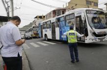 ATM realiza controles en la avenida José de Antepara. 