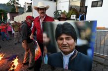 El expresidente Evo Morales recibió asilo político en México. 