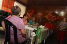 Reunión. Representantes de grupos de pacientes con diferentes enfermedades exponen sus problemas.