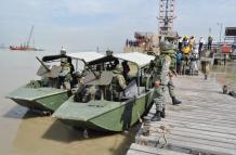 Los infantes de marina ecuatorianos se han preparado durante los últimos meses para participar en los ejercicios navales.