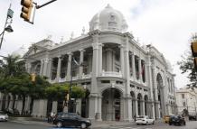 Referencial. Fachada del Municipio de Guayaquil.