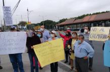 Guayaquil. En la ciudadadela 9 de Octubre, moradores rechazaron la construcción de un crematorio en la zona, pues temen que podría afectar su salud.
