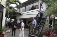 Reuniones. El embajador argentino en Quito, arribó a Guayaquil para reunirse con sus coterráneos.