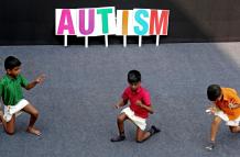La celebración es internacional, por eso en países como India se desarrollan festivales donde los niños con autismo son los protagonistas.