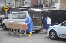 Covid-19_Levantamiento de cadáveres_Criminalística_Quito
