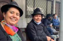 Lourdes Tibán en la Asamblea del MICC, 14 ago. 2020