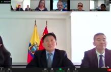 Embajador de China en el Ecuador