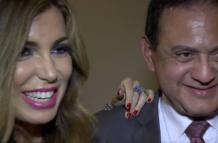 Mariela Viteri y su novio Lev.