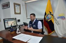 Andrés Fantoni Baldeón. coordinador Zonal 8, del Registro Civil.