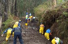 La empresa de Agua potable también controló emergencias.