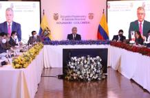 Colombia- Ecuador- gabinete- frontera