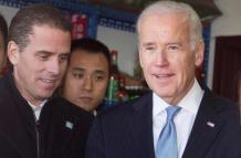 biden y su hijo