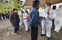 El Municipio habilitó brigadas comunitarias en varios puntos de Quito.