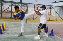 Kember Belrán karate Ecuador