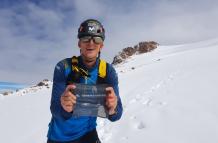 Karl Egloff montañista Cayambe