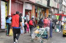Las aglomeraciones se mantienen en la capital.