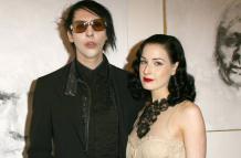 Marilyn Manson y Dita Von Teese.