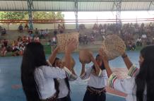 El grupo de danza ‘Las Niñas Amazónicas’ muestra sus coreografías en el evento