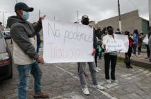 La inseguridad genera protestas en Quito.