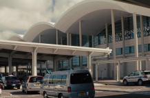 Aeropuerto de Nassau, en las Bahamas.