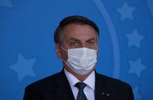 En la imagen, el presidente de Brasil, Jair Bolsonaro.