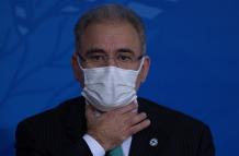 El ministro de la Salud, Marcelo Queiroga.