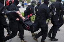 Policía biolorrusa