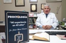 Trayectoria. El médico Bolívar Moreno lanza hoy la obra de su legado.