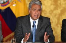 El expresidente de Ecuador Lenín Moreno, en una fotografía de archivo.