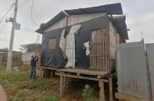Casas Asentadas ilegalmente sobre Canal de Coop Sergio Toral  2