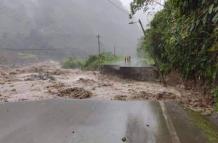 La Maná registra escenarios de desastre tras las lluvias de estos días.