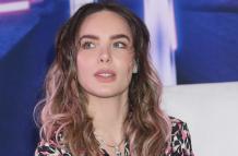Fotografía de archivo fechada el 6 de julio de 2019 y cedida por Photoamc de la cantante mexicana Belinda mientras posa durante una rueda de prensa, en la Ciudad de México (México).