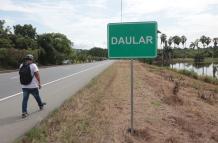 Esta es la zona de la vía de acceso a Daular. El Municipio ha invertido millones en los alrededores.