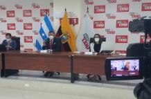 La ministra de Salud, Ximena Garzón, informó de que los indicadores de la COVID-19 mantienen su tendencia a la baja en el país y que son los de una pandemia bajo control.