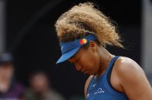 La tenista japonesa Naomi Osaka, durante un partido, en una imagen de archivo.