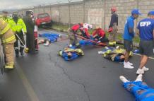 ACCIDENTE POLICIAS EN LATACUNGA