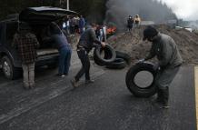 Protestas indigenas