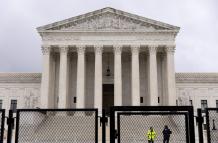 Vista exterior del Tribunal Supremo de Estados Unidos, este 23 de junio de 2022, en Washington.
