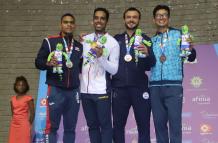 José Acevedo karate oro Juegos Bolivarianos