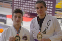 Enrique Guerrero y Klaudia Altamirano lograron conseguir medalla de oro para Ecuador.