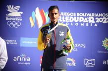 Vicente Loza oro media maratón Juegos Bolivarianos