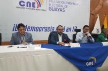 El presidente de la Junta Provincial, Giovanny Murillo, acotó que la cifra de electores corresponde al padrón electoral aprobado por el CNE que se cerró en julio pasado.