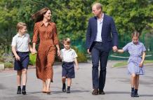 Los duques de Cambridge y sus hijos