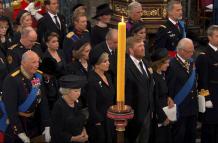Felipe VI en el funeral
