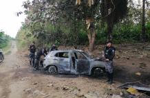 Quevedo_Delincuencia_Carro incinerado