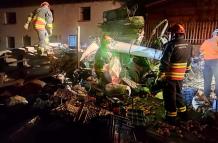 accidente en Checa