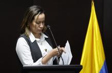 Carolina Corcho, ministra de salud en Colombia