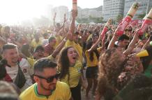 hinchada brasileña