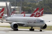 avión de Qatar